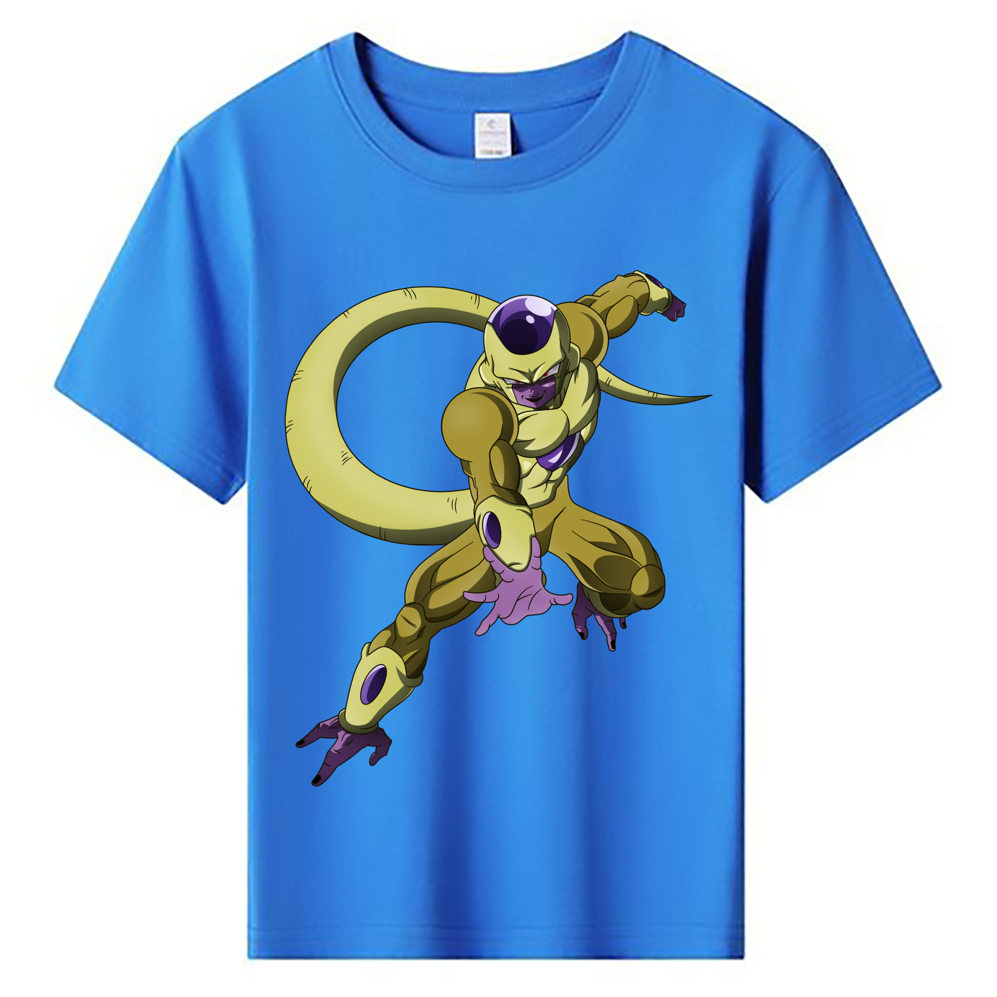 （画像用） ドラゴンボール フリーザ DRAGON BALL Frieza 綿100％キッズTシャツ（フロントプリント）